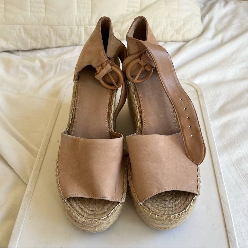 Marc Fisher Alida Espadrille Pink Size 8